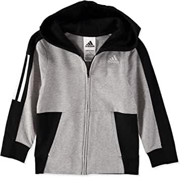 Amazon.com: adidas Boys' Toddler Athletics Jacket, Charcoal Grey Heather, 3T: Clothing
