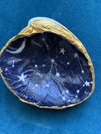 Local Charleston Clam Shells: Astrology astronomy Space | Etsy