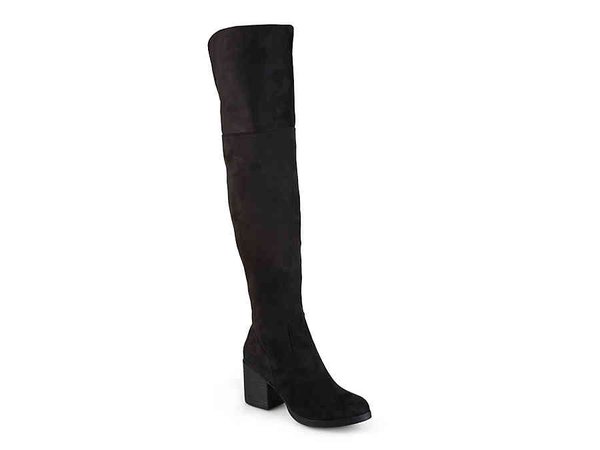 Journee Collection Sana Thigh High Boot Women's Shoes | DSW