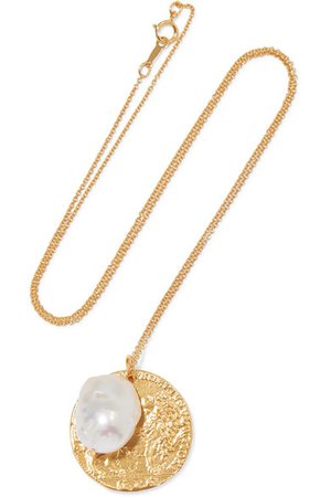 Alighieri | The Remedy Chapter ii gold-plated pearl necklace | NET-A-PORTER.COM