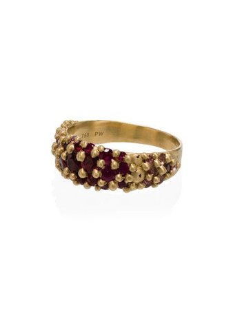 Polly Wales Gold Sapphire Ring