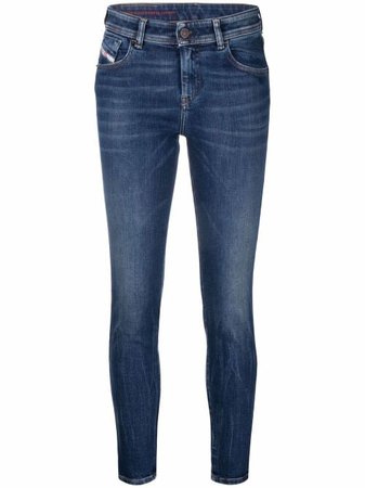 Diesel 2017 Slandy super-skinny jeans - FARFETCH