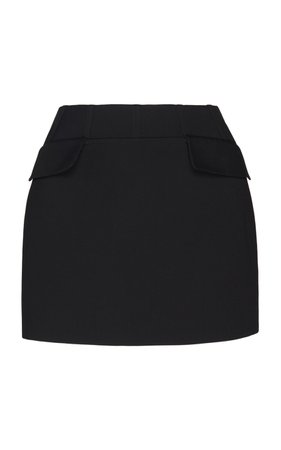 Wool Corset Mini Skirt by MUGLER | Moda Operandi