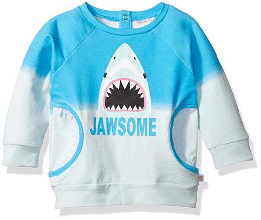 Amazon.com: Rosie Pope Baby Boys' Jawsome Sweatshirt: Clothing