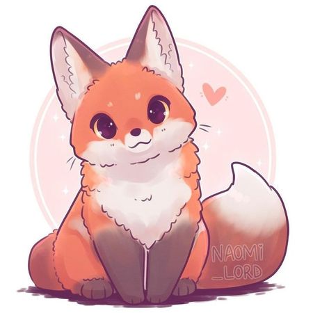 Beautiful anime fox girl