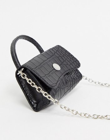 ASOS DESIGN ultra mini purse bag in black | ASOS