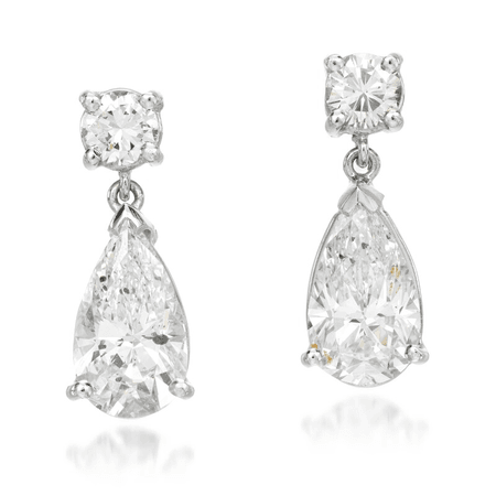 drop diamond earrings $21,300