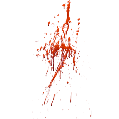 Blood drip splatter png