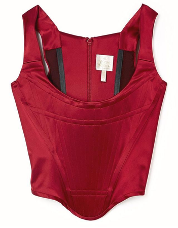 Vivienne Westwood red corset top