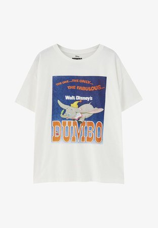 PULL&BEAR VINTAGE-DUMBO - T-shirt imprimé - white - ZALANDO.FR