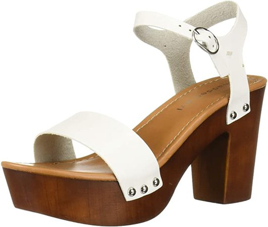 Amazon.com | Madden Girl Women's Lifft Heeled Sandal | Heeled Sandals