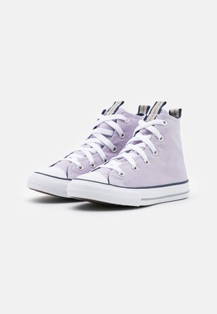 Converse CHUCK TAYLOR ALL STAR SEASONAL UNISEX - Höga sneakers - infinite lilac/midnight navy/white/syren - Zalando.se
