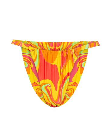 WeWoreWhat Ruched String Bikini Bottoms | INTERMIX®