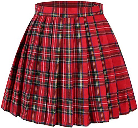 high Waisted Pleated Skirt