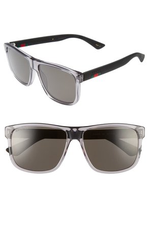 Gucci 58mm Polarized Sunglasses | Nordstrom