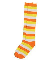 orange and yellow knee high socks - Google Search