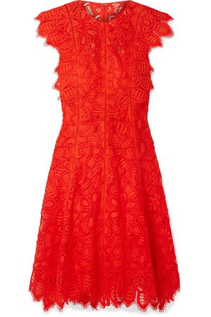 Lela Rose | Corded lace dress | NET-A-PORTER.COM