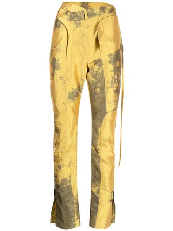 Shop Ottolinger splash-print trousers with Express Delivery - FARFETCH