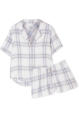 Rails | Checked flannel pajama set | NET-A-PORTER.COM