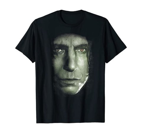 Amazon.com: Harry Potter Snape Head T-Shirt: Clothing