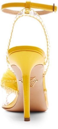 yellow aquazzura shoes