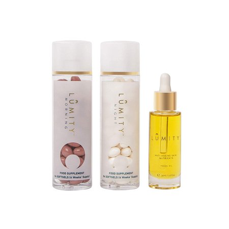 Lumity Award-Winning Wellness and Beauty Bundle | 30ml Facial Oil + Day & Night Supplements | 2-Step Kit for Skin Hair Nails Muscles Joints and Vitality | 1 Month Supply: Amazon.co.uk: Health & Personal Care