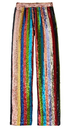 Alice and Olivia Sequin Pants