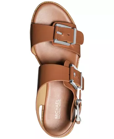 Michael Kors Women's Colby Cork Platform Sandals - Macy's