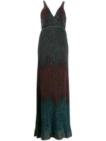 M Missoni deep V-neck dress $1,127 - Buy Online - Mobile Friendly, Fast Delivery, Price