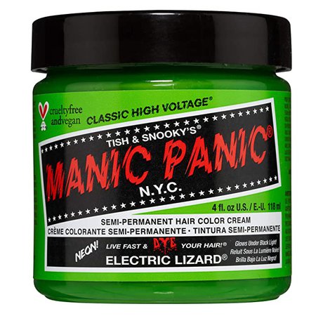 Manic Panic Hair Dye "Electric Lizard"