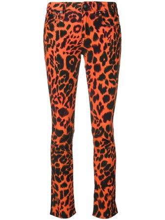 R13 Leopard Print Skinny Jeans | Farfetch.com