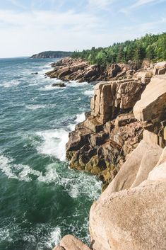 Cliff Walk in Acadia National Park - Maine Travel - Lace & Grace