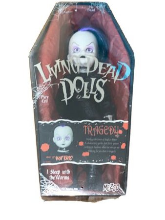 Mezco Living Dead Dolls Tragedy Hot Topic Exclusive 99972 Retired Coffin Box NEW | eBay