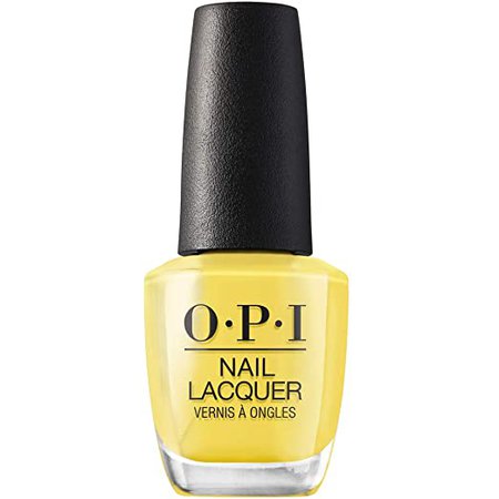Amazon.com: OPI Nail Lacquer, Don't Tell a Sol, esmalte de uñas amarillo, colección de la Ciudad de México, 0.5 fl oz : Belleza y Cuidado Personal