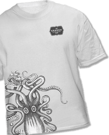 kraken rum shirt octopus monster