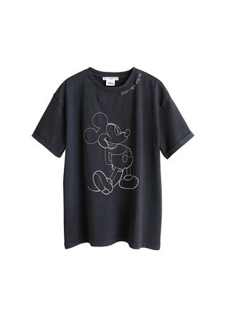 MANGO Mickey Mouse t-shirt