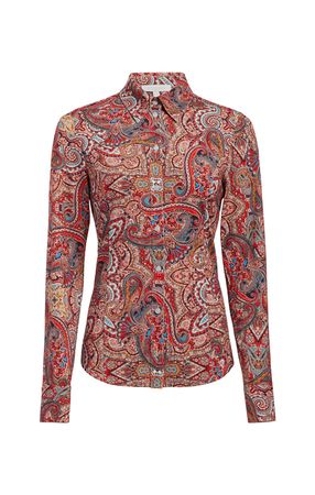 Buy Persian Paisley French Jersey Blouse online - Etcetera