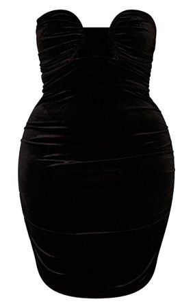 Plus Olive V Bar Velvet Bodycon Dress - Plus Size Dresses - PLT Plus - Shop By.. | PrettyLittleThing USA