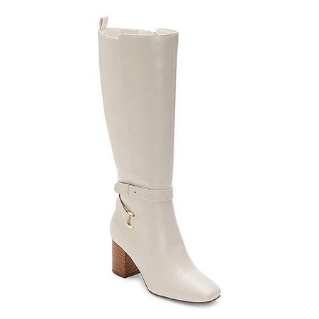 Liz Claiborne Womens Hayland Stacked Heel Riding Boots - JCPenney