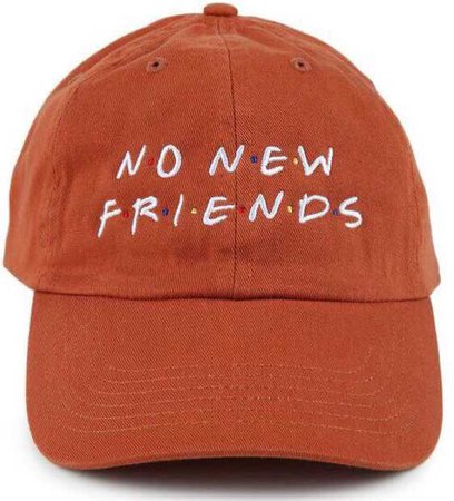 cap "no mew friends"