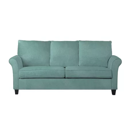 Shop Clay Alder Home Pope Street Turquoise Velvet SoFast Sofa - On Sale - Free Shipping Today - Overstock.com - 20689397