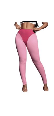 SHEIN pink tights