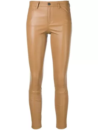 Theory Skinny Leather Trousers