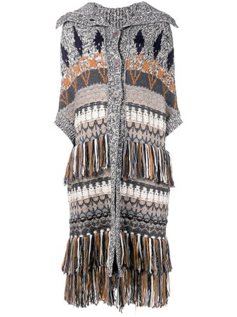 Stella McCartney Chunky Knitted Coat | Farfetch.com