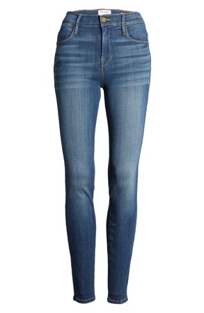 FRAME Le High Skinny Ankle Jeans | Nordstrom