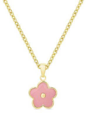 Lily Nily Flower Pendant Necklace | Nordstrom