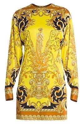 Versace | Femme Baroque Jersey Shirt Dress