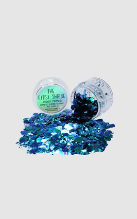 The Gypsy Shrine Blue Mermaid Glitter Pot | PrettyLittleThing