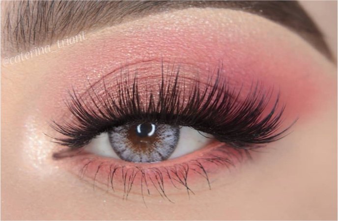 Light Pink eye makeup
