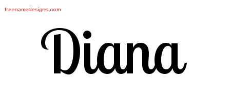 diana name design - Google Search
